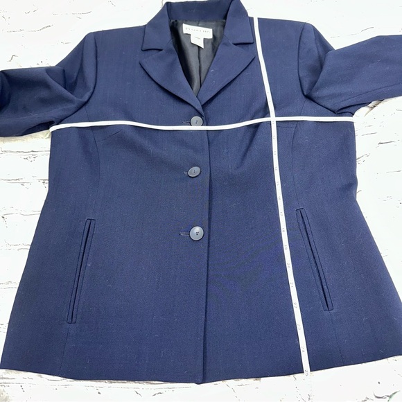 Pendleton Navy Wool Blazer Women’s Size 8 NWOT - Picture 4 of 11
